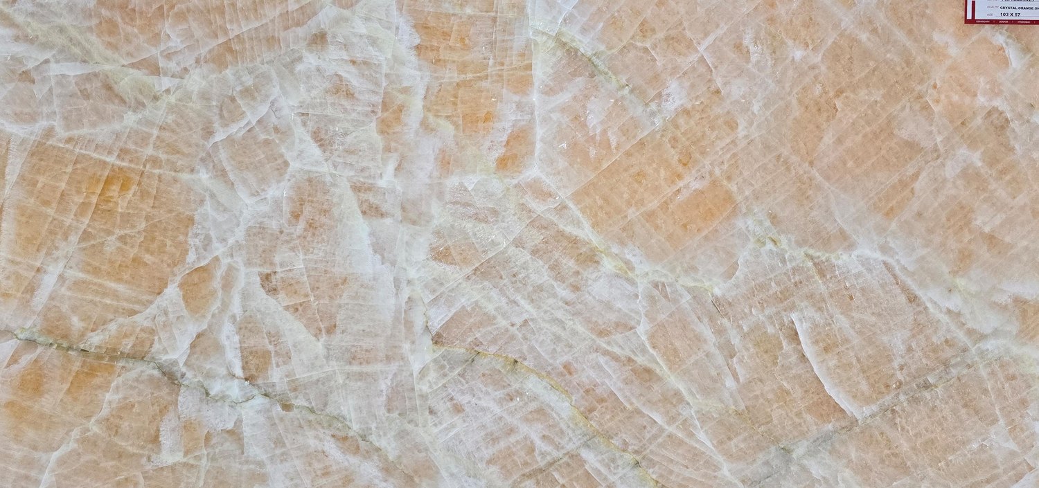 Crystal Orange Onyx