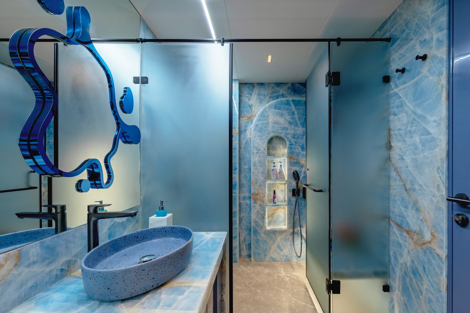 Book-Matched Marble Walls: A Designer's Statement